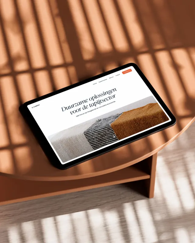 Webdesign voor LLcarpet