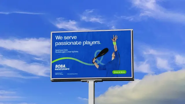Smash met stijl, een nieuw gezicht voor Boba Racketsports