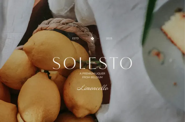 Solesto - Brading & Label design